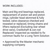 REBUILD : 2.1 CLA Mercedes Engine GLA CDI 651.930 A Class B Class (2013-18) Diesel Engine