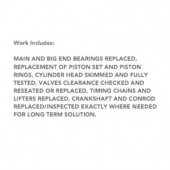 Rebuilt 2.0 Scirocco R  Engine Seat Leon TSI Audi S3 / VW GOLF (2006-15) CDLK 280 bhp Petrol Engine