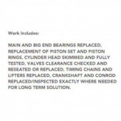 Rebuilt : 1.5 Berlingo IV Engine Citroen (2017-ON) YHW Diesel BlueHDI 4x2 76 Bhp Engine